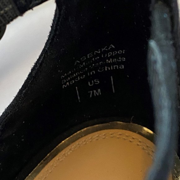 Kelly and Katie Platform Sandal Black 3¾" Heel - Picture 8 of 8